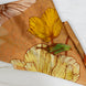 SILK COTTON SCARF | Burnished Bloom - Versatile Floral Square Scarf and Bow Accessory