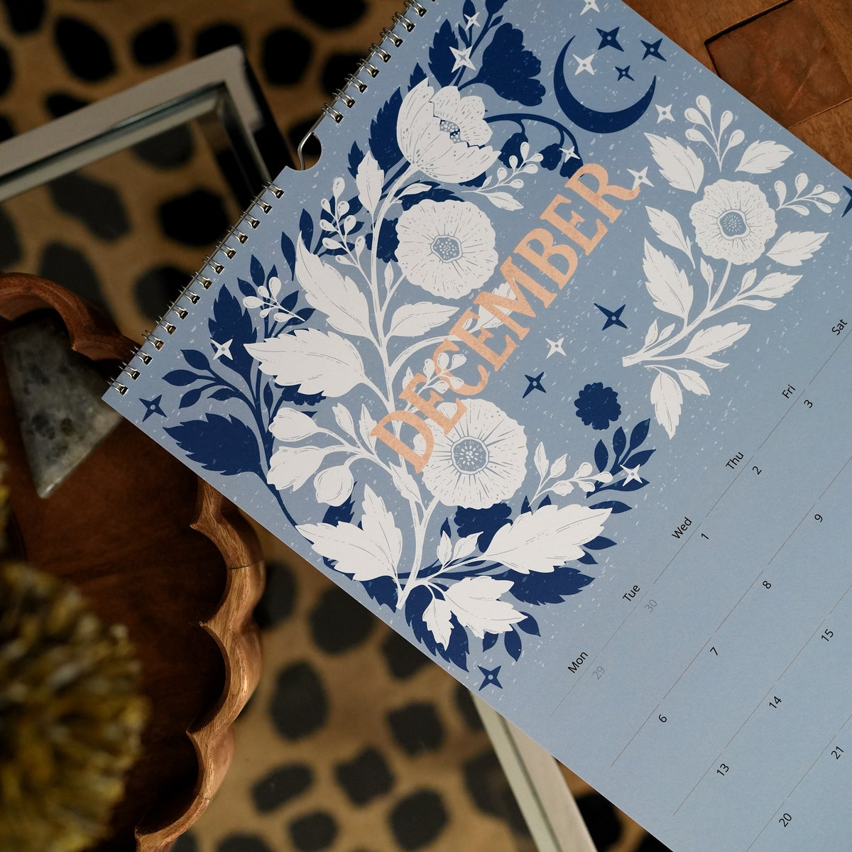 WALL CALENDAR | BloomScape Calendar 2027 - Illustrated Botanical Calendar