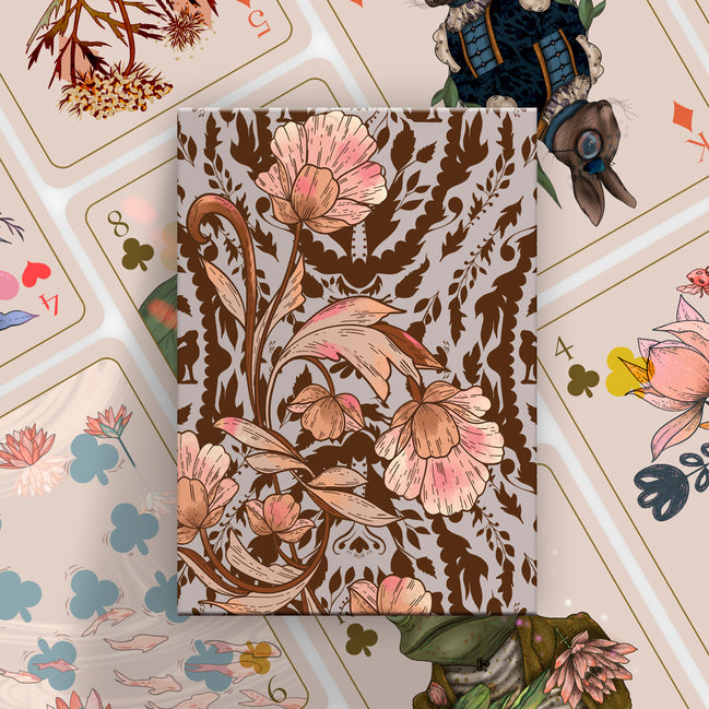 PLAYING CARD DECK | Enchanted Garden Playing Cards - Cartomancy Deck