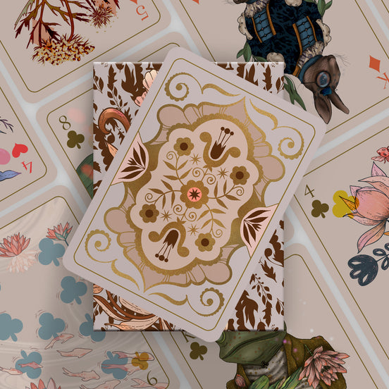 PLAYING CARD DECK | Enchanted Garden Playing Cards - Cartomancy Deck