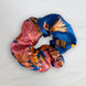 SILK SCRUNCHIES | Floral Buzz - 100% Silk, Versatile hair Accessory