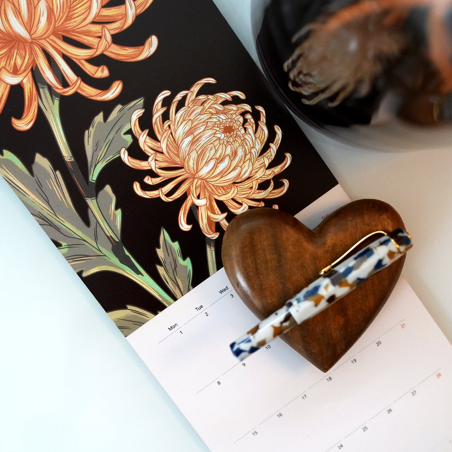 WALL CALENDAR | The Gathered Garden Calendar 2027 - Illustrated Botanical Calendar