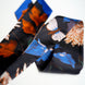 SKINNY SILK SCARF | Midnight Wildflower Garden - 100% Silk, Versatile Floral Scarf and Bow Accessory 39