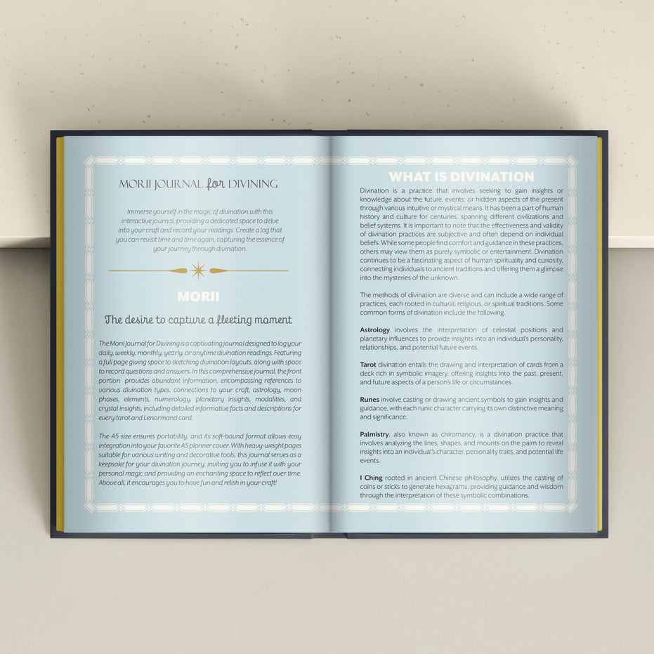 Morii Journal for Divining Book