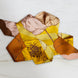 SKINNY SILK SCARF | Saffron Bloom - 100% Silk, Versatile Floral Scarf and Bow Accessory 65