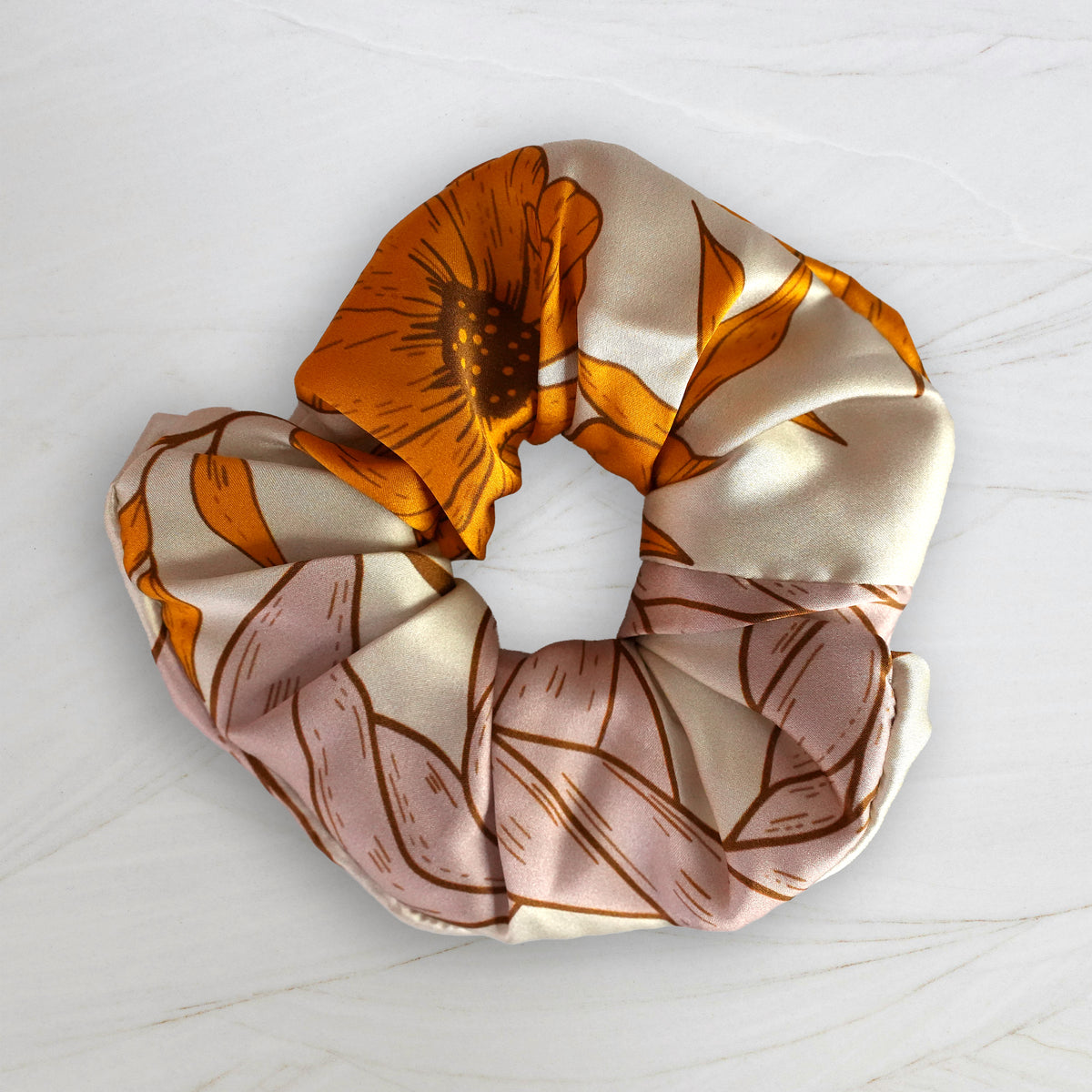 SILK SCRUNCHIES | Prairie Dawn - 100% Silk, Versatile hair Accessory