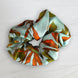 SILK SCRUNCHIES | Woodland Sky - 100% Silk, Versatile hair Accessory