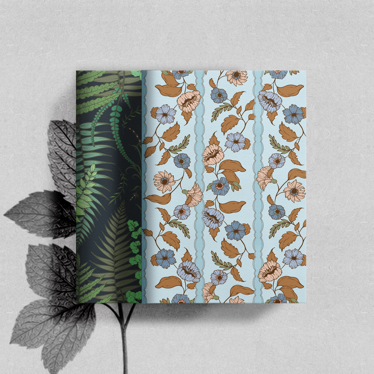 BOTANICAL NOTEBOOKS | Set of Two or Four Floral Notebook Collection 5x7