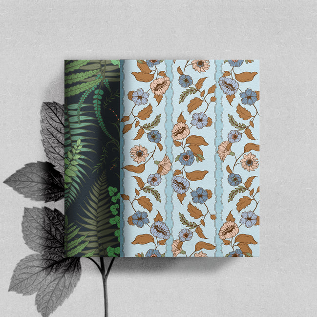 BOTANICAL NOTEBOOKS | Set of Two or Four Floral Notebook Collection 5x7