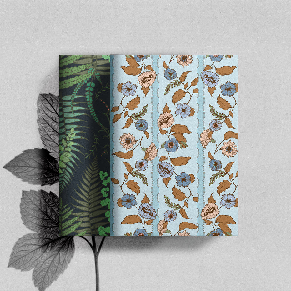 BOTANICAL NOTEBOOKS | Set of Two or Four Floral Notebook Collection 5x7