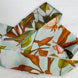 SKINNY SILK SCARF | Woodland Sky - 100% Silk, Versatile Floral Scarf and Bow Accessory 65