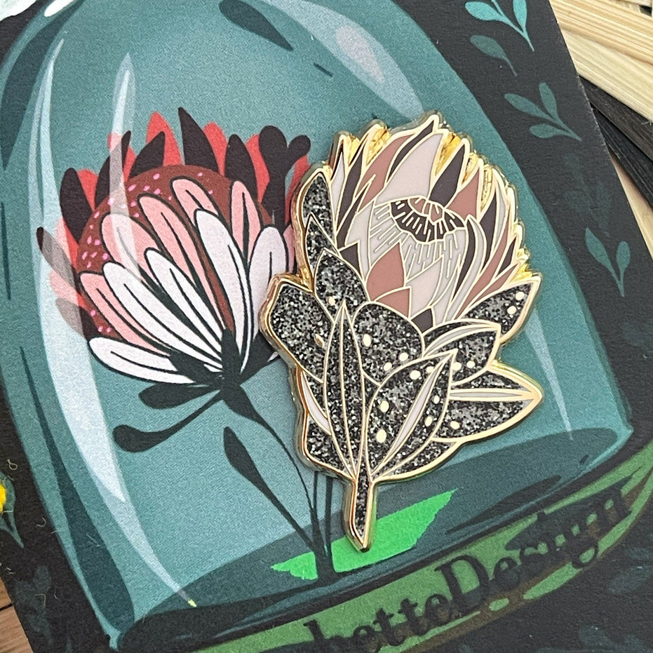 Meraki Floral Enamel Pin