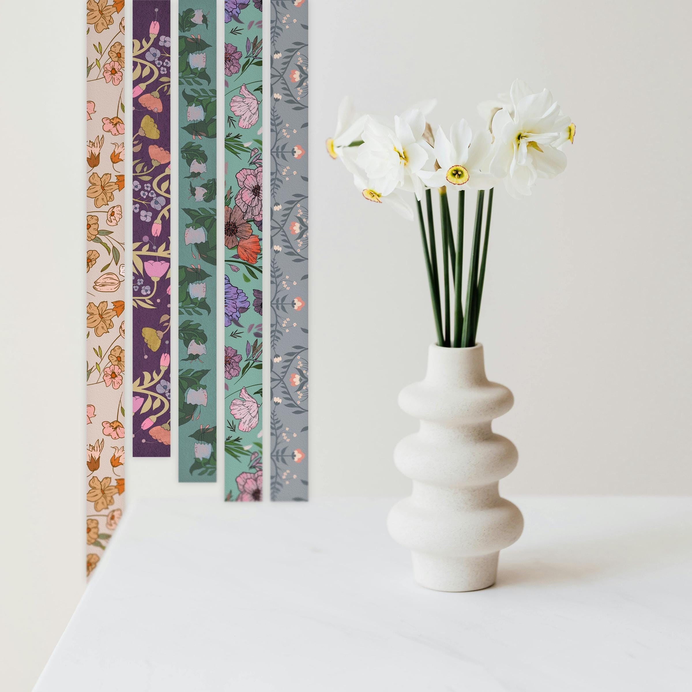 WASHI TAPE | Dusky Garden Blooms