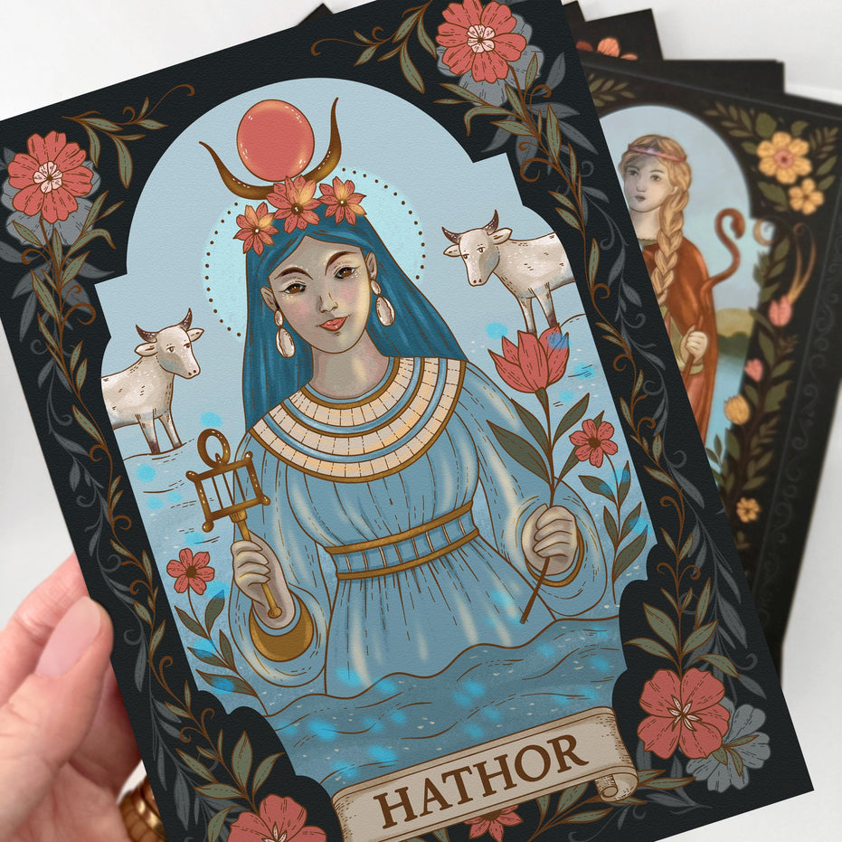 CALENDAR CARDS | 2026 Mythic Realms Goddess and God Oracle Calendar