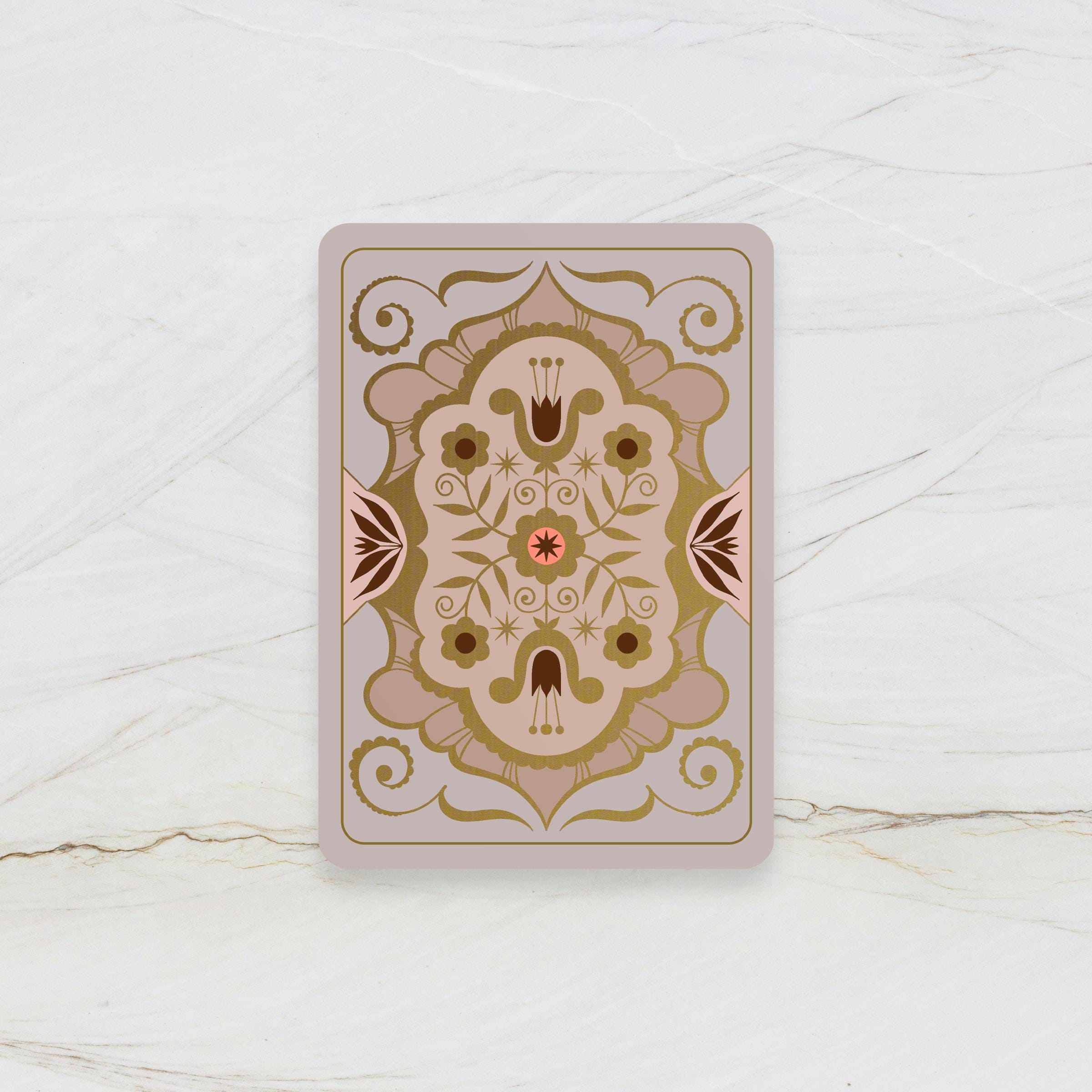 PLAYING CARD DECK | Enchanted Garden Playing Cards - Cartomancy Deck