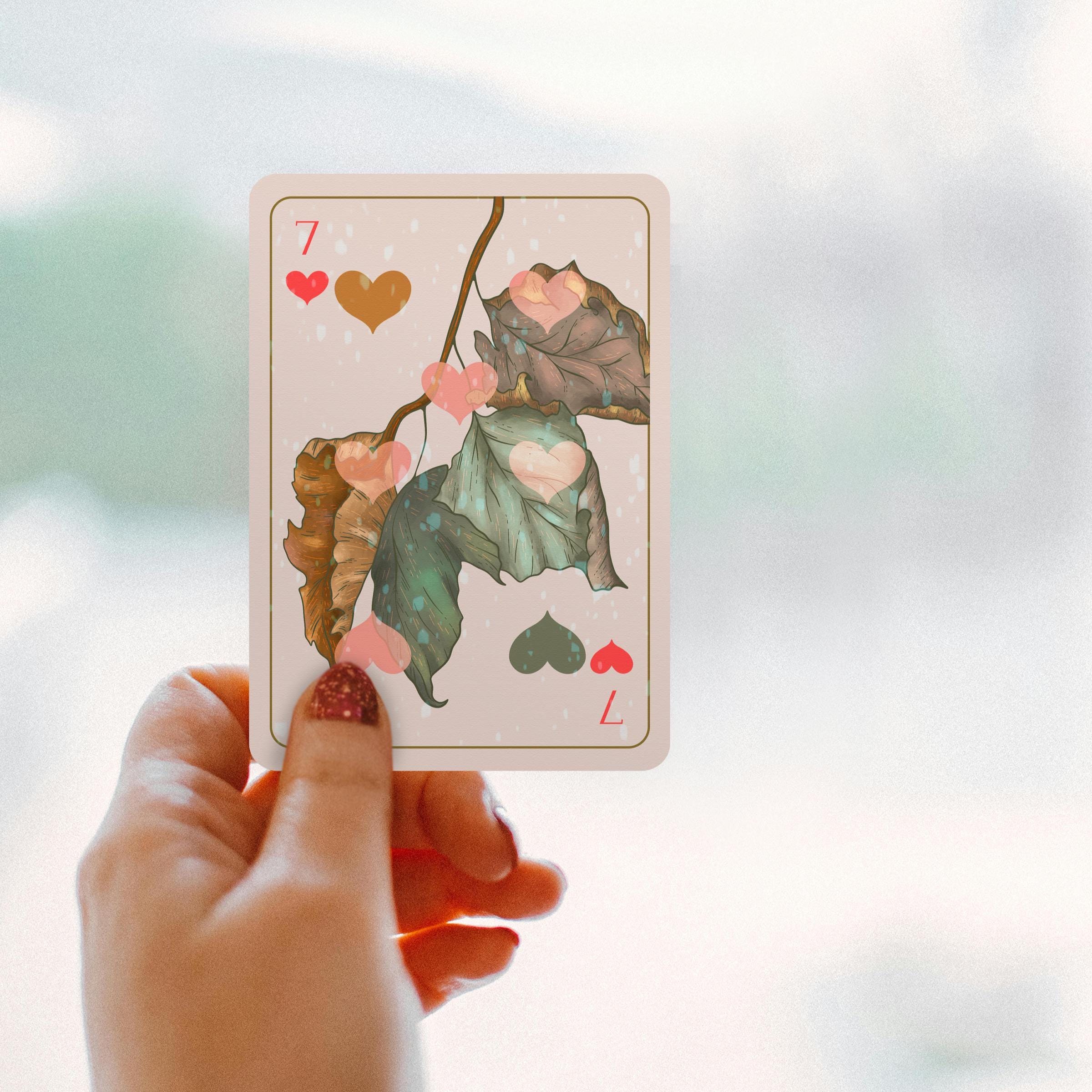 PLAYING CARD DECK | Enchanted Garden Playing Cards - Cartomancy Deck