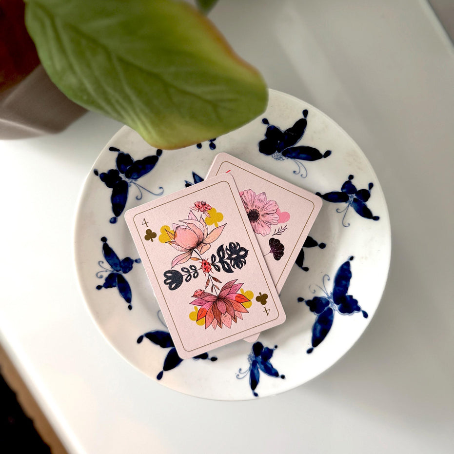 PLAYING CARD DECK | Enchanted Garden Playing Cards - Cartomancy Deck