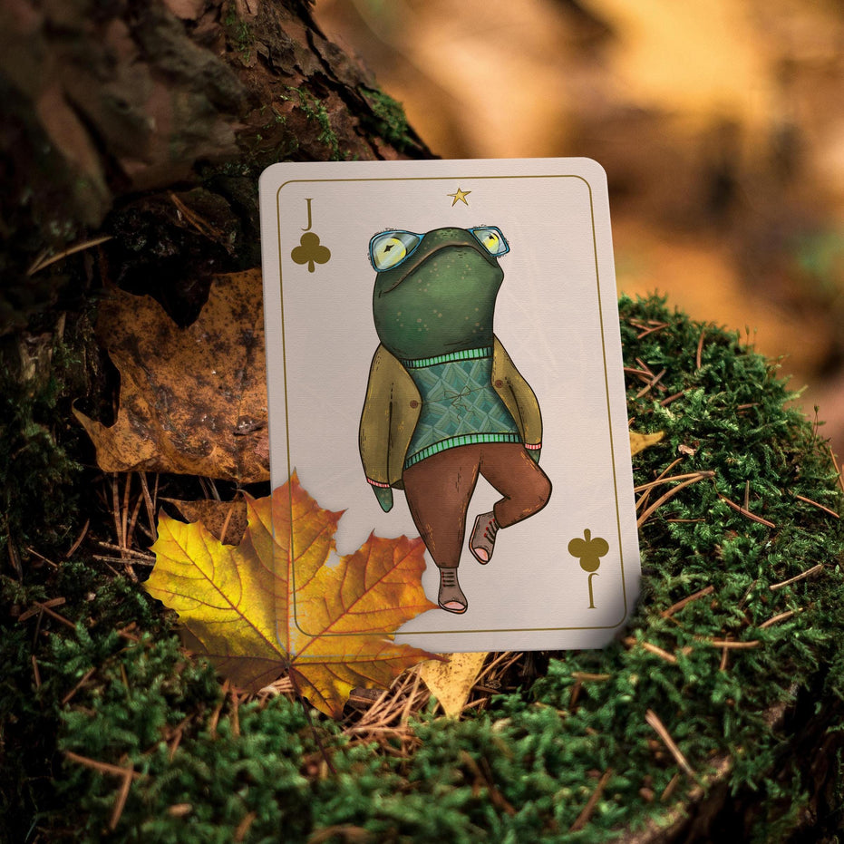 PLAYING CARD DECK | Enchanted Garden Playing Cards - Cartomancy Deck