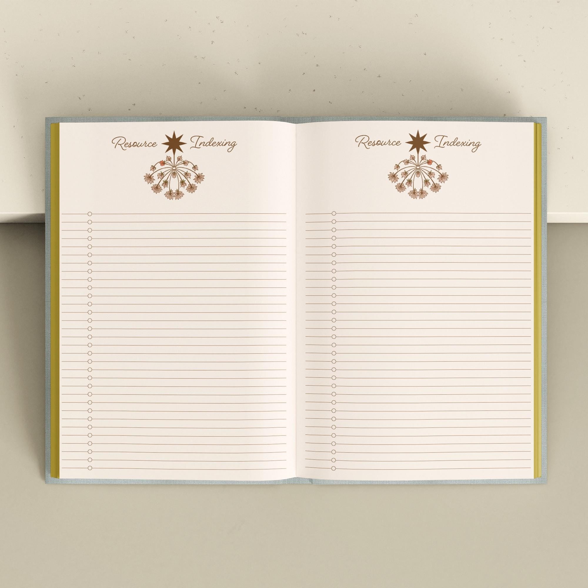CRYSTAL JOURNAL | Crystal Companion Journal - Resource Divination Journal