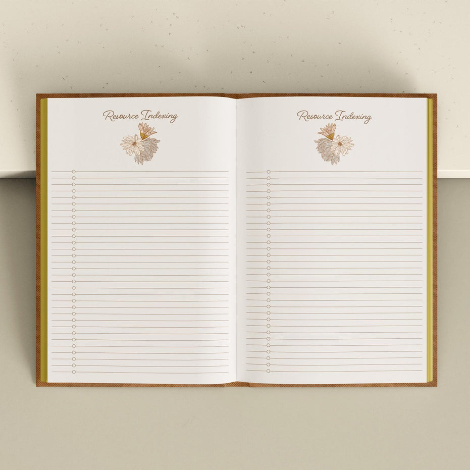 GRIMOIRE JOURNAL | Grimoire Companion Journal - Resource Divination Journal