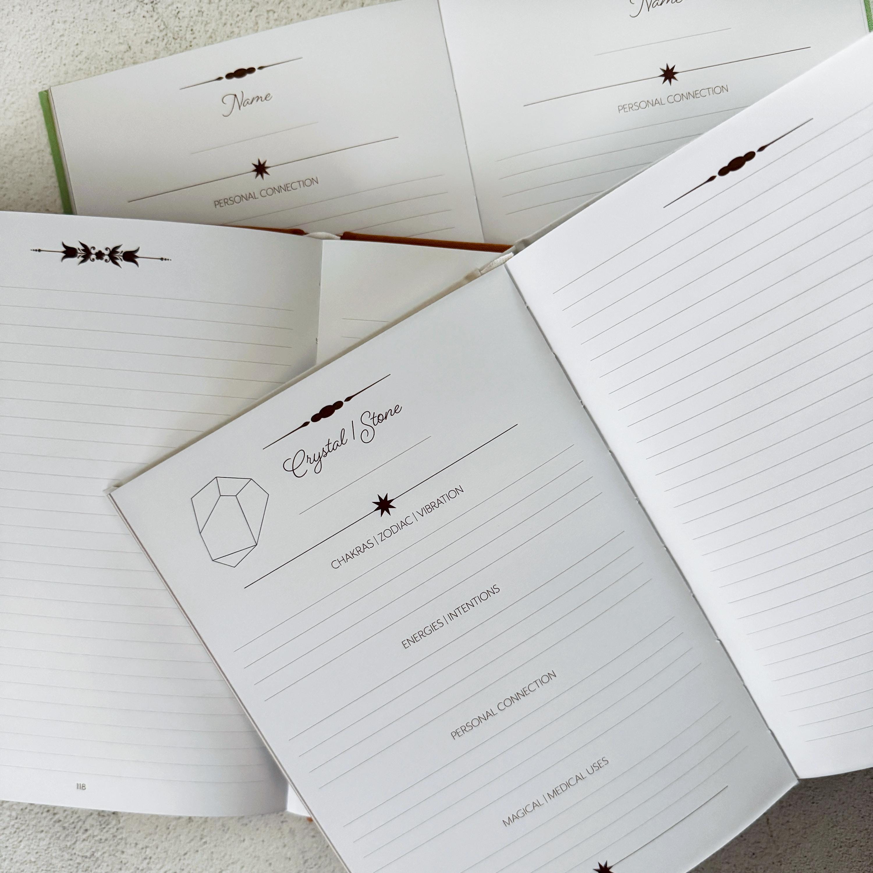 GRIMOIRE JOURNAL | Grimoire Companion Journal - Resource Divination Journal