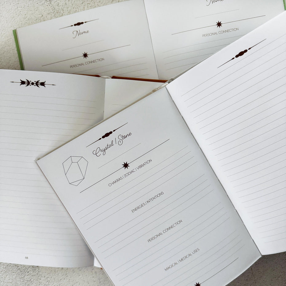 GRIMOIRE JOURNAL | Grimoire Companion Journal - Resource Divination Journal