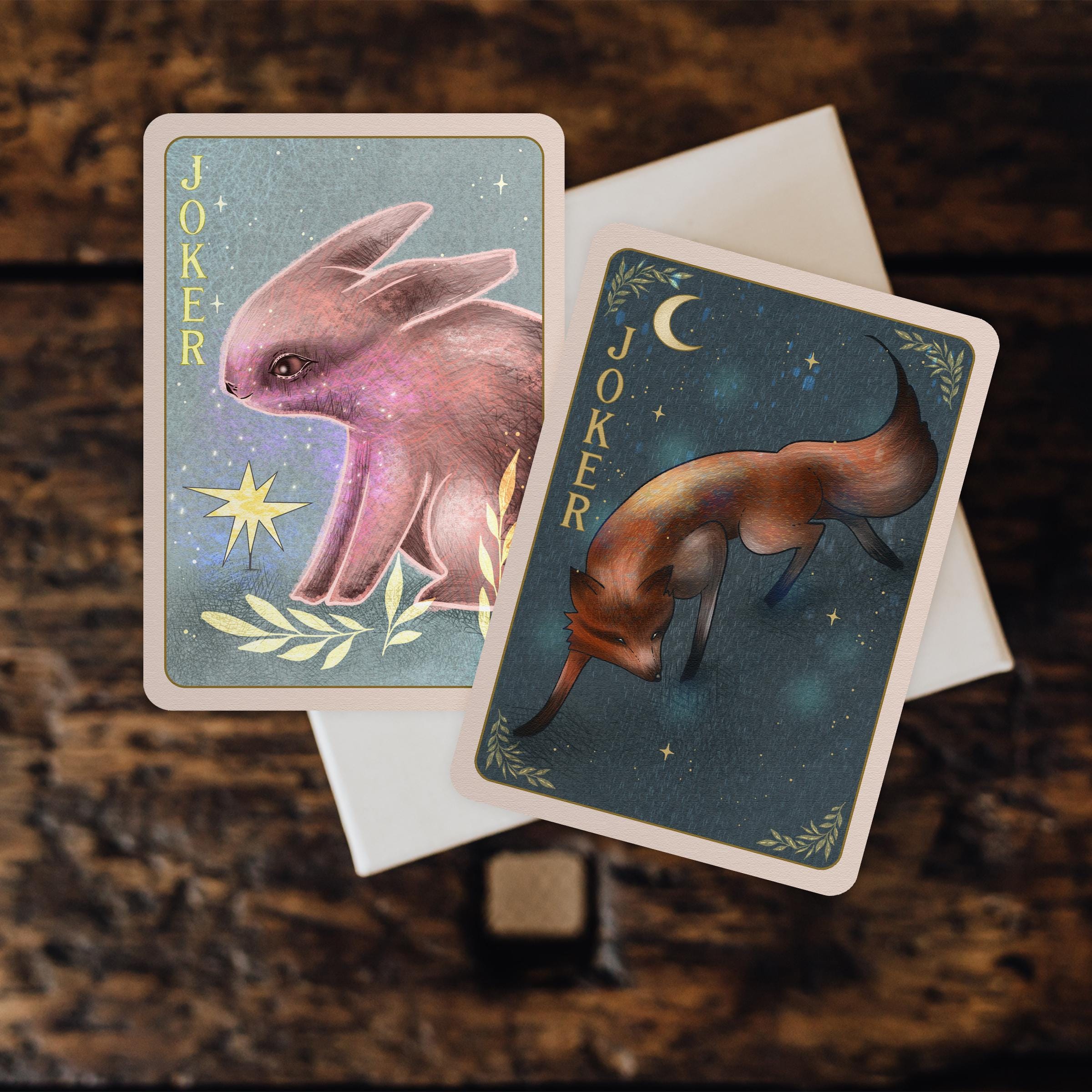 PLAYING CARD DECK | Enchanted Garden Playing Cards - Cartomancy Deck