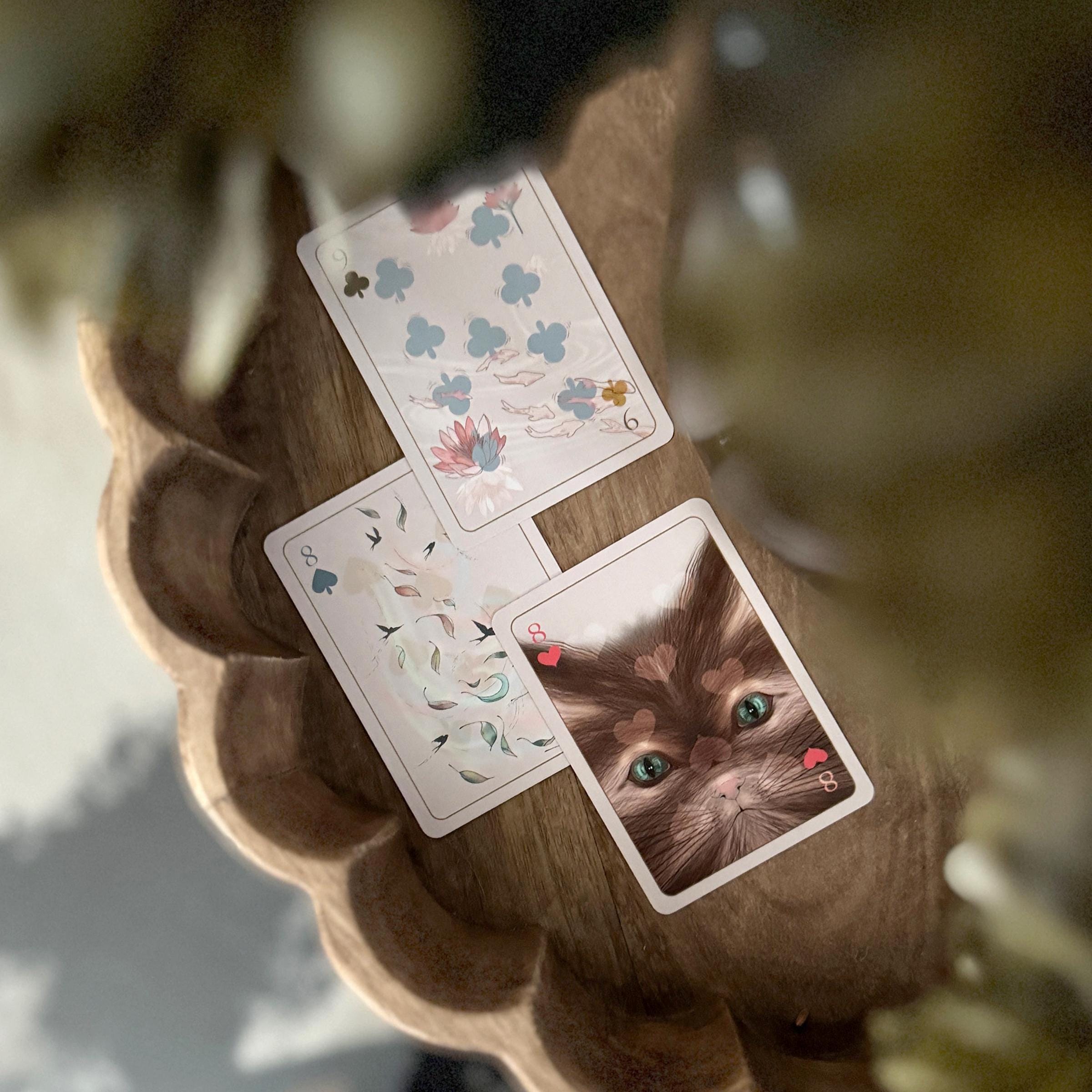 PLAYING CARD DECK | Enchanted Garden Playing Cards - Cartomancy Deck