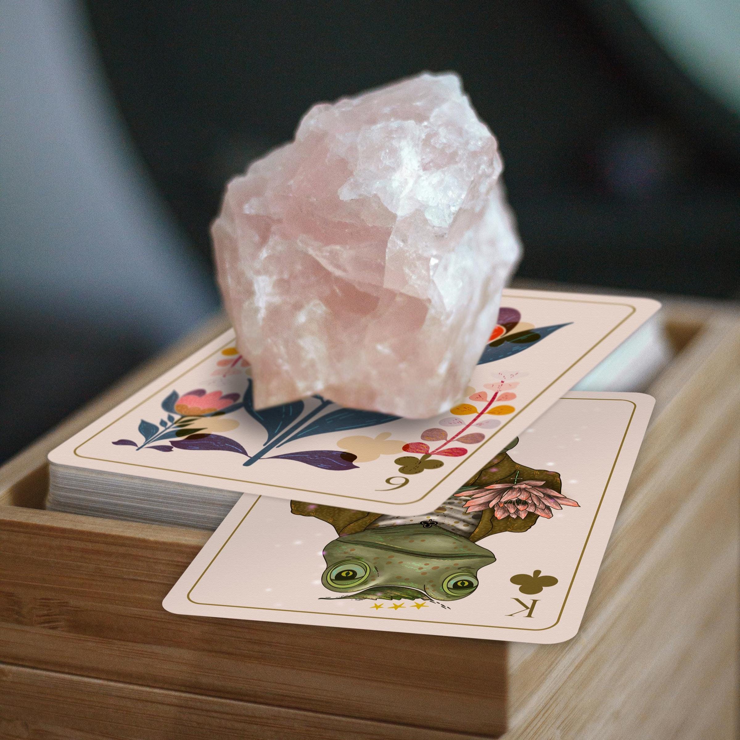 PLAYING CARD DECK | Enchanted Garden Playing Cards - Cartomancy Deck