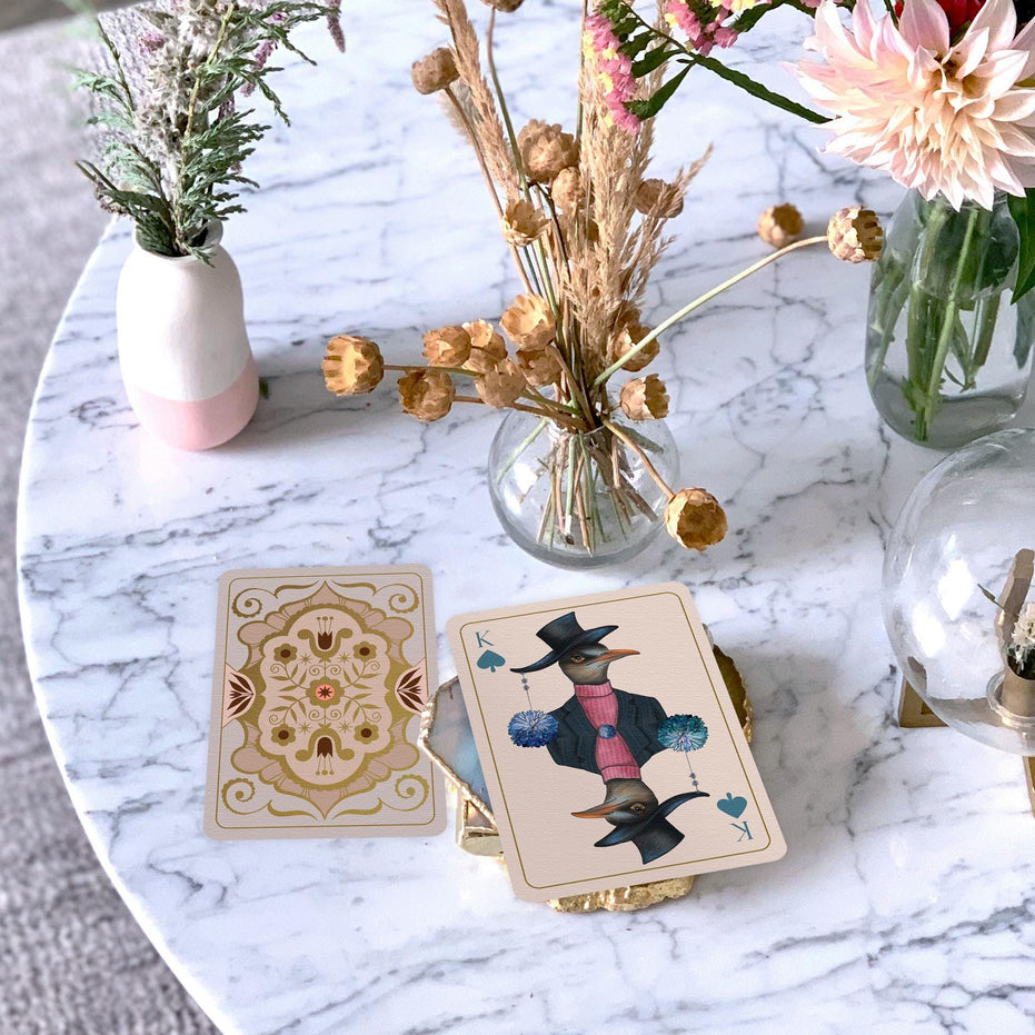 PLAYING CARD DECK | Enchanted Garden Playing Cards - Cartomancy Deck