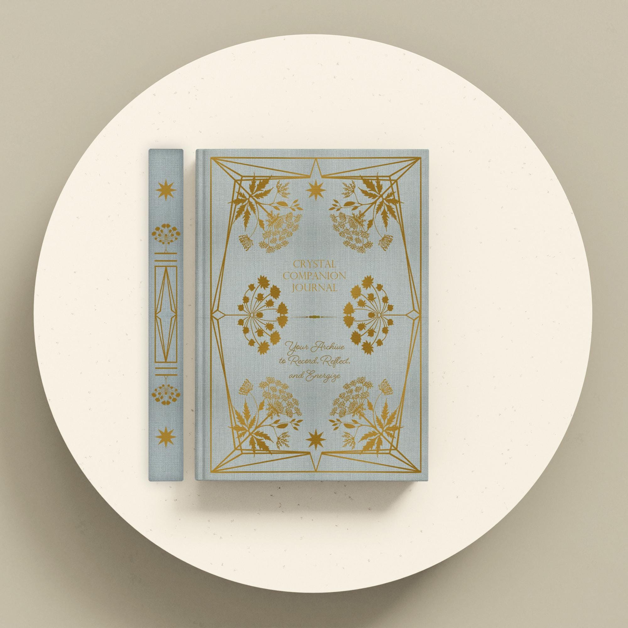 CRYSTAL JOURNAL | Crystal Companion Journal - Resource Divination Journal