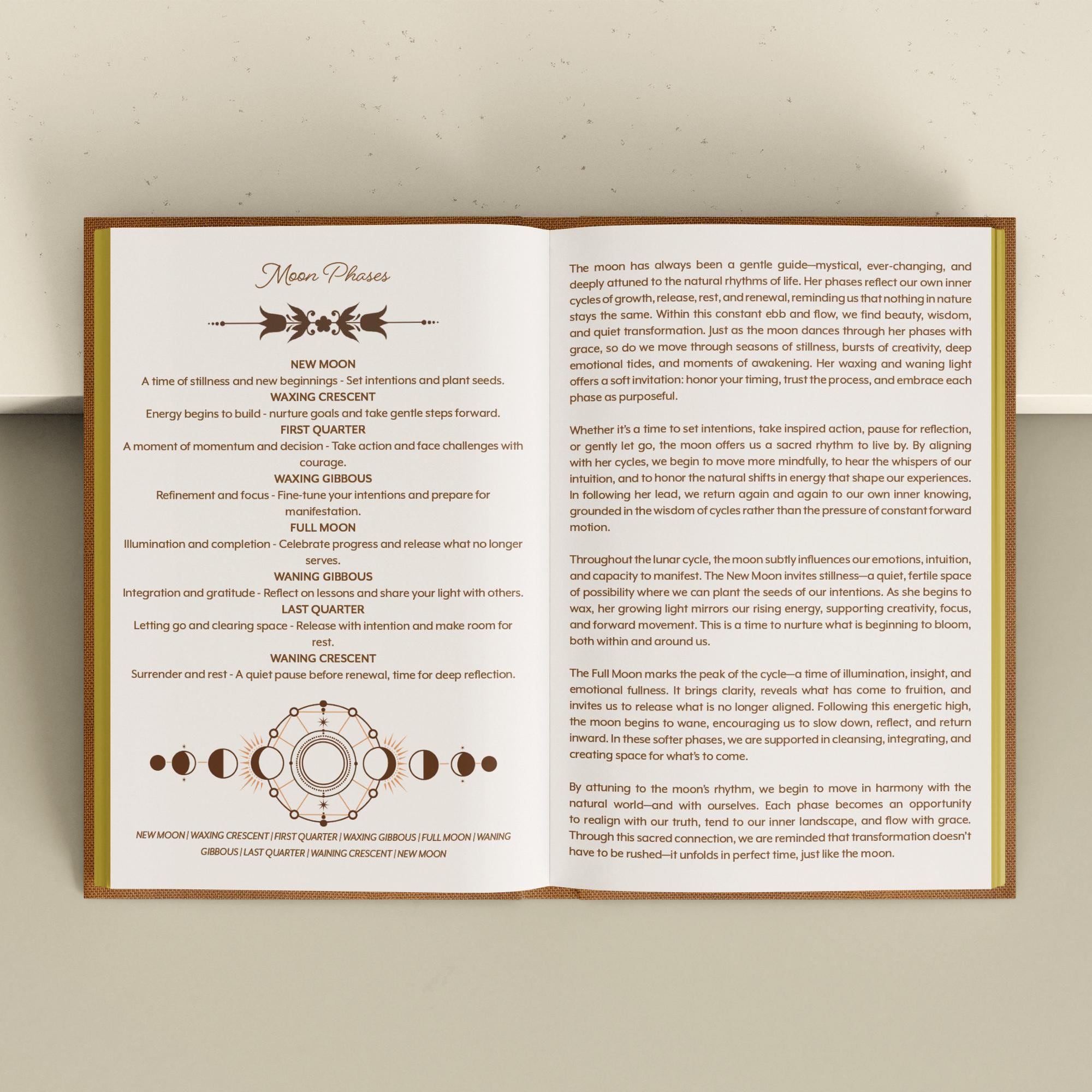 GRIMOIRE JOURNAL | Grimoire Companion Journal - Resource Divination Journal