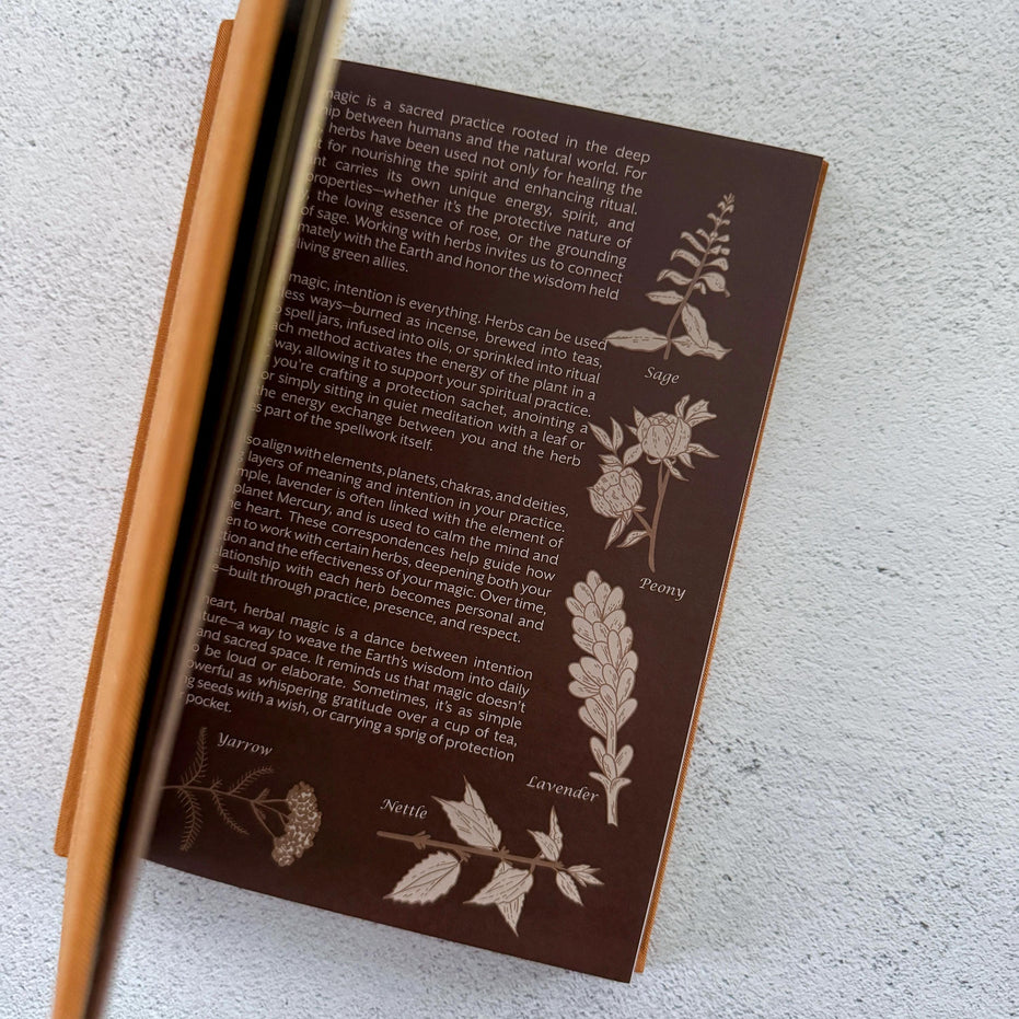 GRIMOIRE JOURNAL | Grimoire Companion Journal - Resource Divination Journal