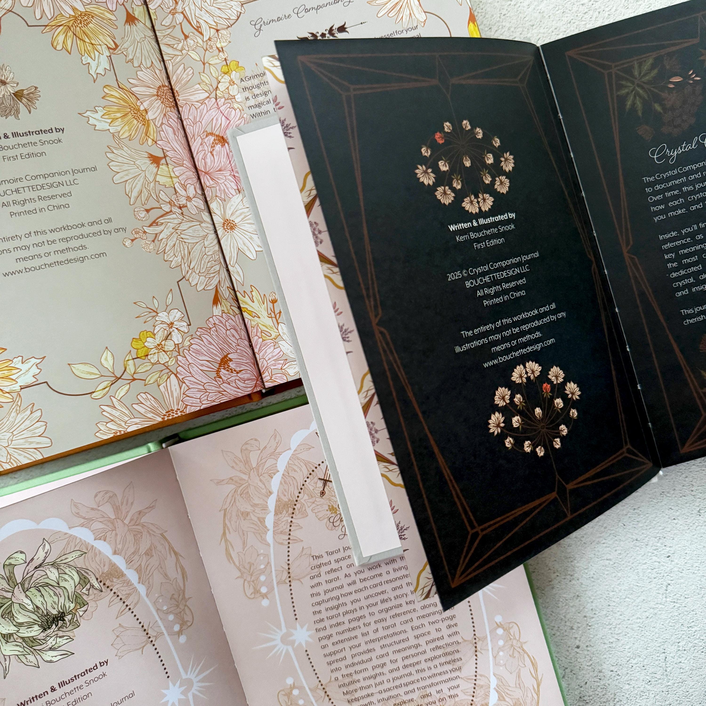 CRYSTAL JOURNAL | Crystal Companion Journal - Resource Divination Journal