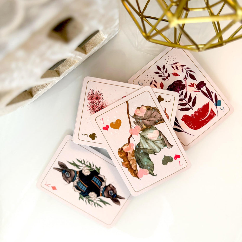 PLAYING CARD DECK | Enchanted Garden Playing Cards - Cartomancy Deck