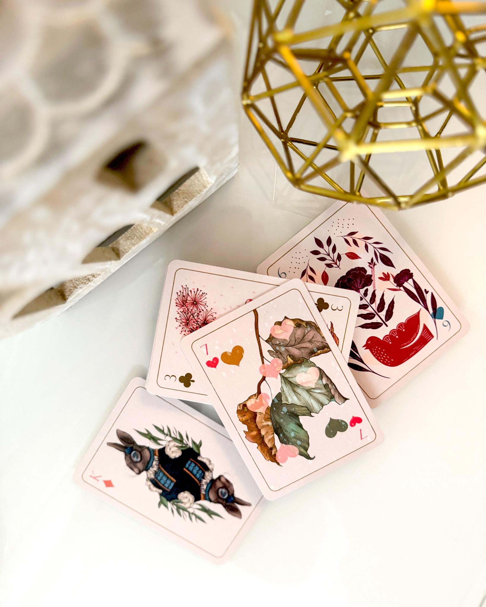 PLAYING CARD DECK | Enchanted Garden Playing Cards - Cartomancy Deck