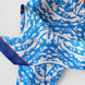 SKINNY SILK SCARF | Bunny Glen Blue - 100% Pure Mulberry Silk, Versatile Floral Scarf and Bow Accessory 39