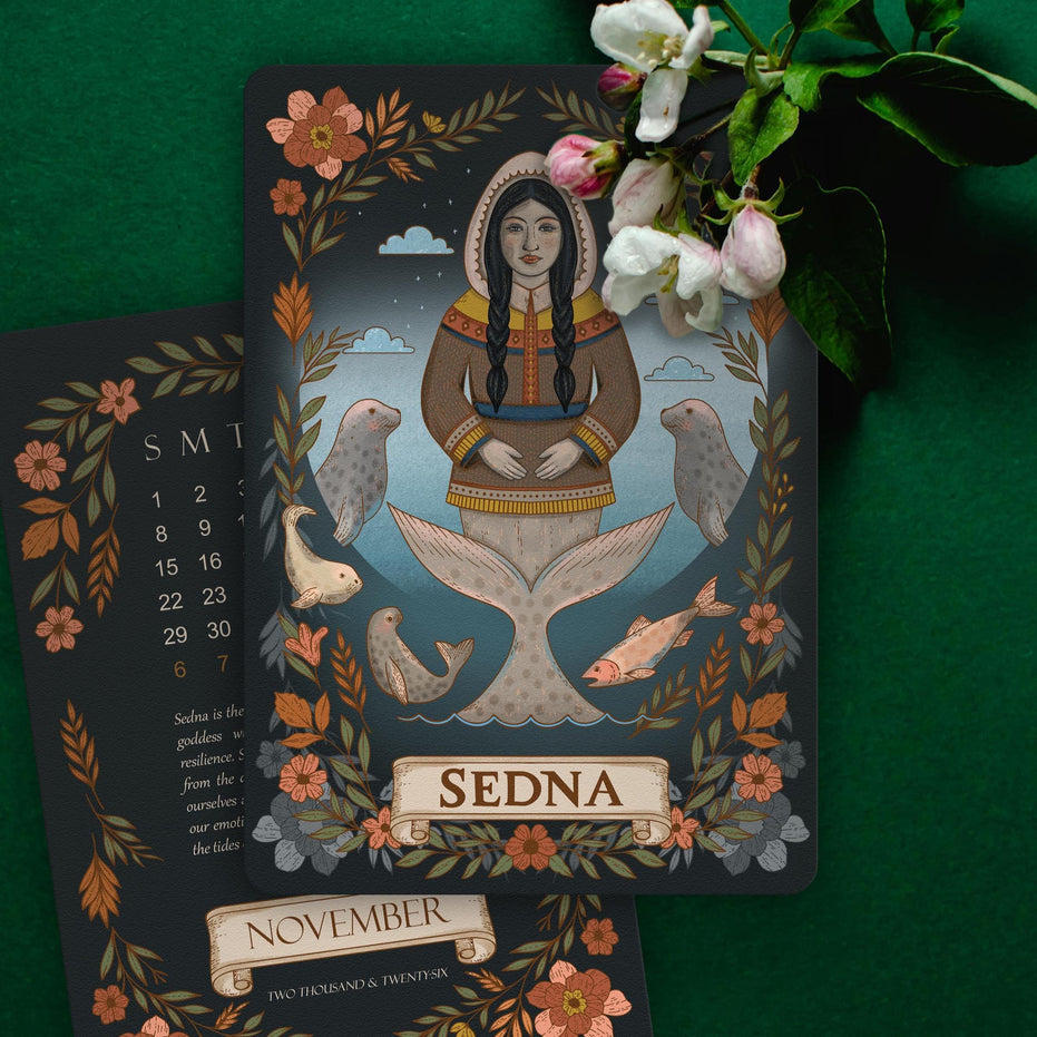 CALENDAR CARDS | 2026 Mythic Realms Goddess and God Oracle Calendar