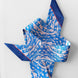 SKINNY SILK SCARF | Bunny Glen Blue - 100% Pure Mulberry Silk, Versatile Floral Scarf and Bow Accessory 39