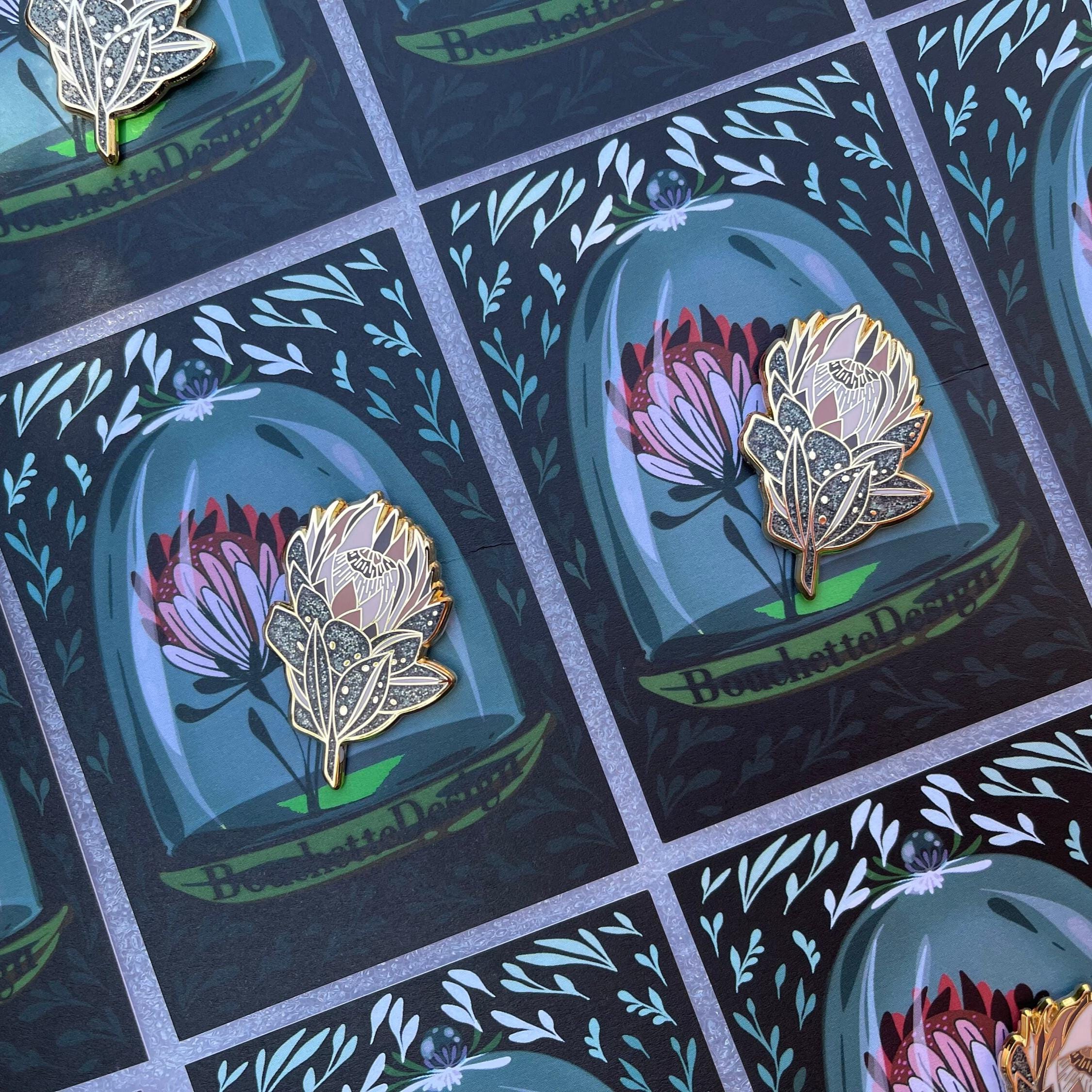 Meraki Floral Enamel Pin