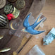 Celestial Moon Bird Clear Matte Vinyl Sticker