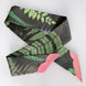 SKINNY SILK SCARF | Gentle Fern - 100% Silk, Versatile Floral Scarf and Bow Accessory