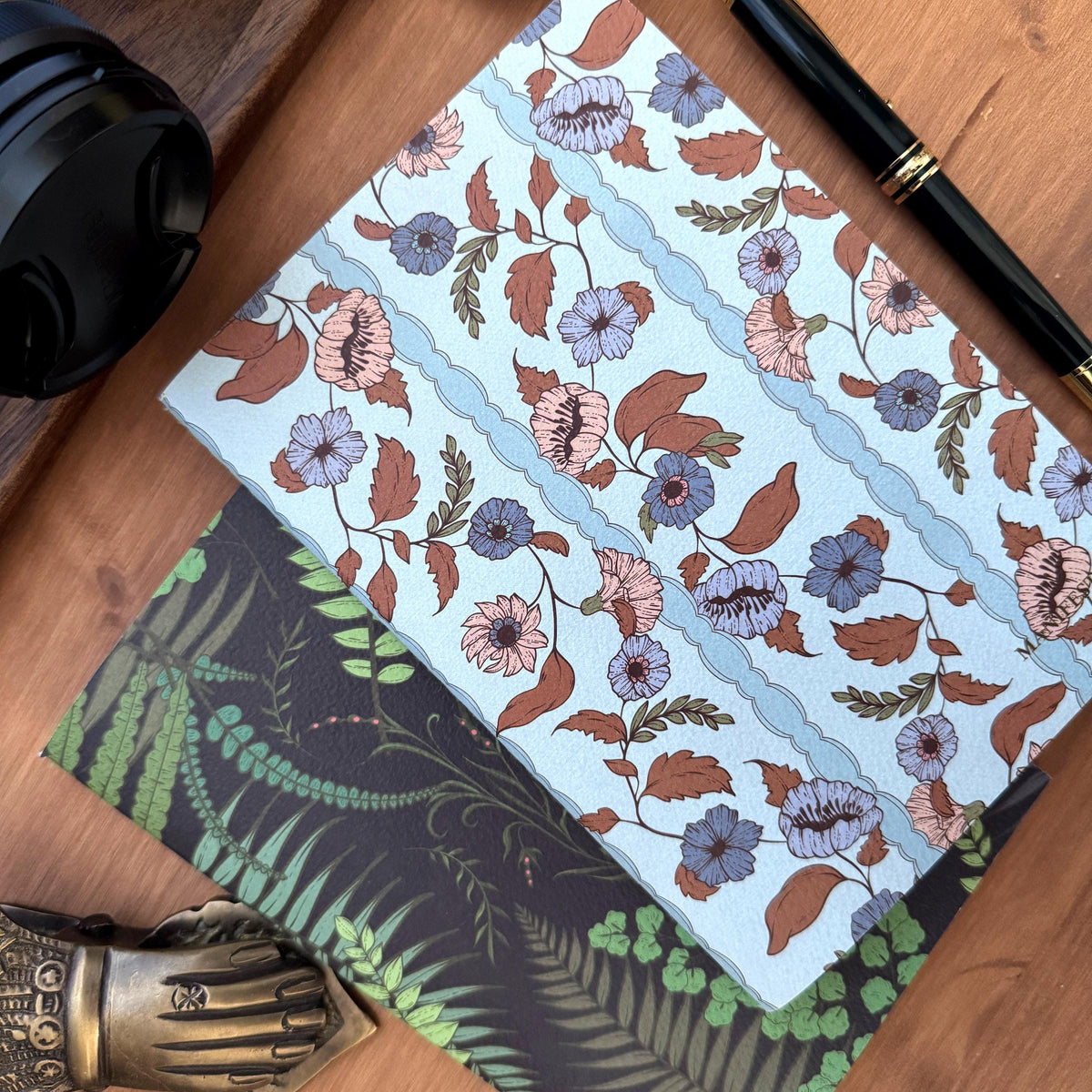 BOTANICAL NOTEBOOKS | Set of Two or Four Floral Notebook Collection 5x7
