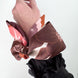 SKINNY SILK SCARF | Lunar Blossom - 100% Silk, Versatile Floral Scarf and Bow Accessory