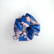 SILK SCRUNCHIES | Electric Garden - 100% Silk, Versatile hair Accessory