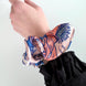 SILK SCRUNCHIES | Electric Garden - 100% Silk, Versatile hair Accessory