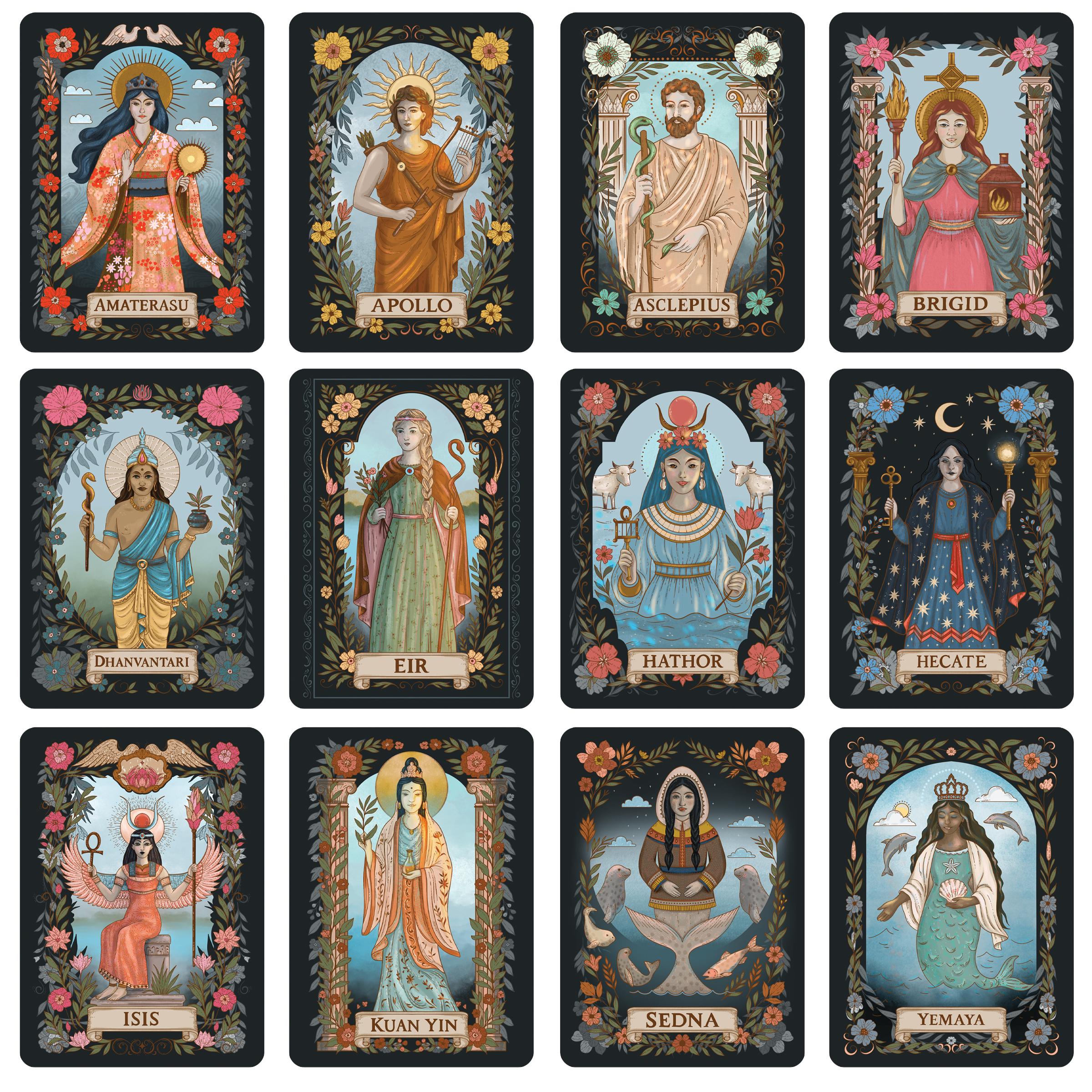 ORACLE CARDS | Mythic Realms Goddess and God and Magical Folklore Oracle Cards