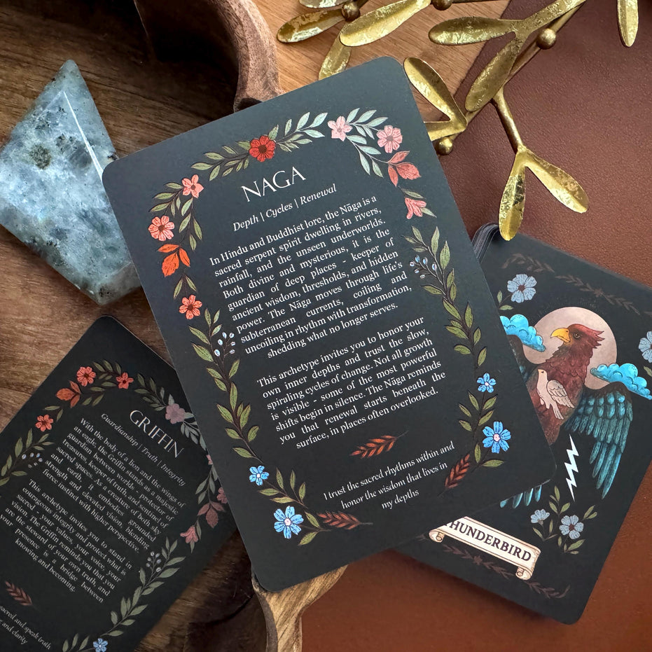 ORACLE CARDS | Mythic Realms Goddess and God and Magical Folklore Oracle Cards