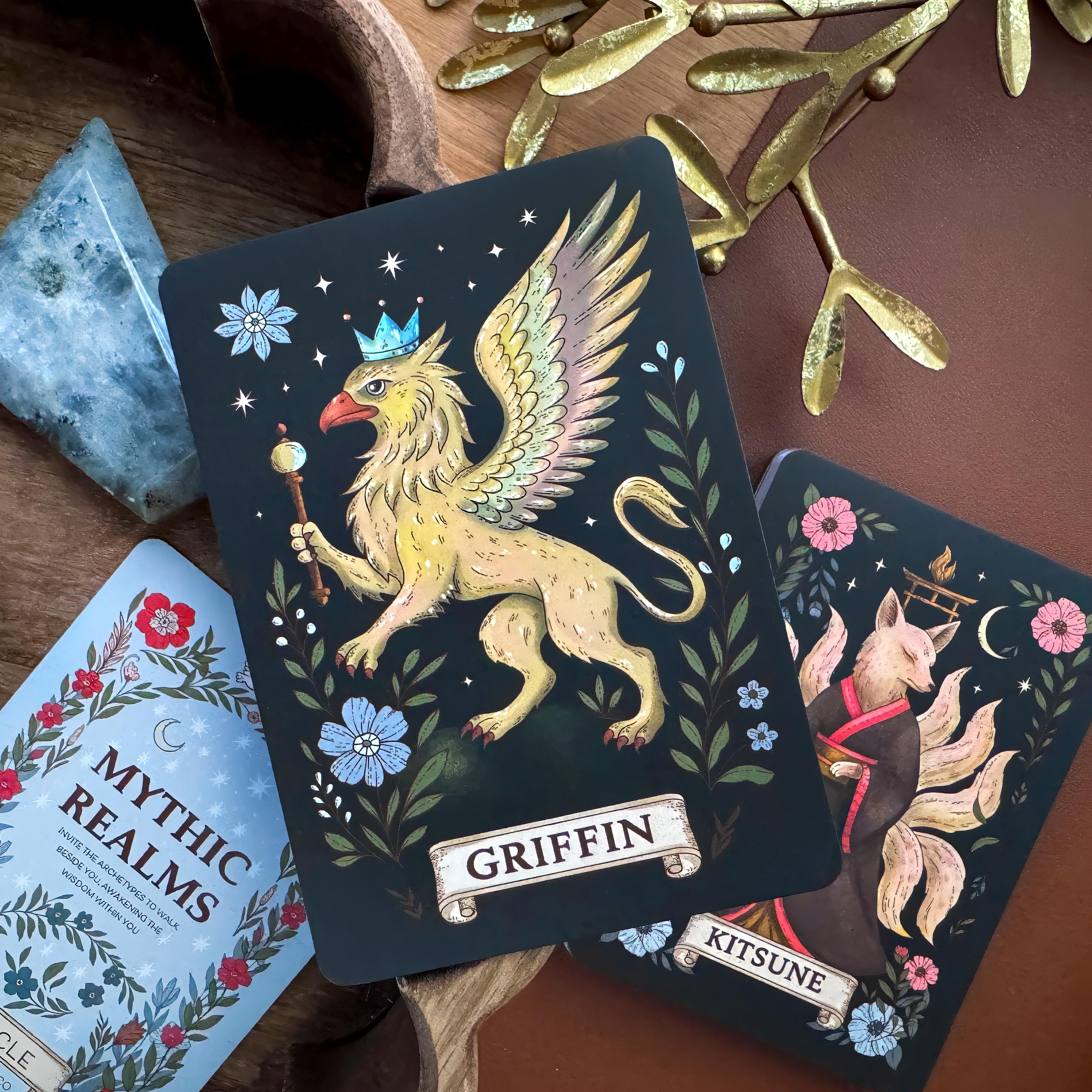 ORACLE CARDS | Mythic Realms Goddess and God and Magical Folklore Oracle Cards