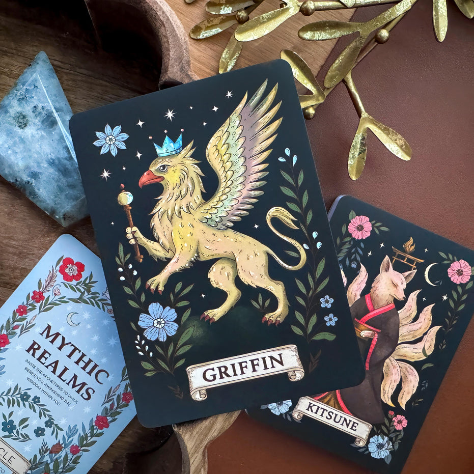 ORACLE CARDS | Mythic Realms Goddess and God and Magical Folklore Oracle Cards